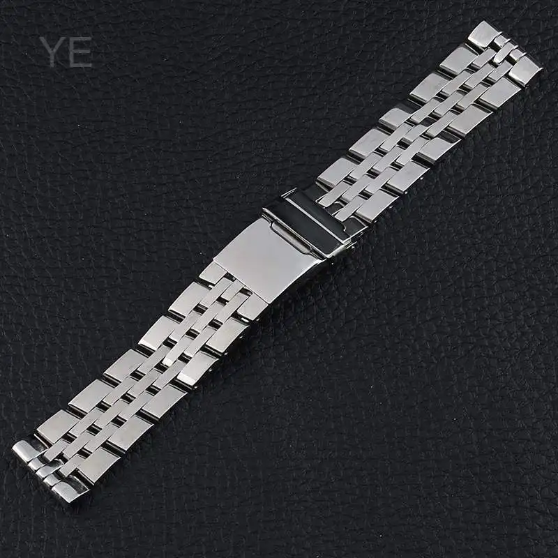 Premium Stainless Steel Folding Buckle Replacement Watch Strap
