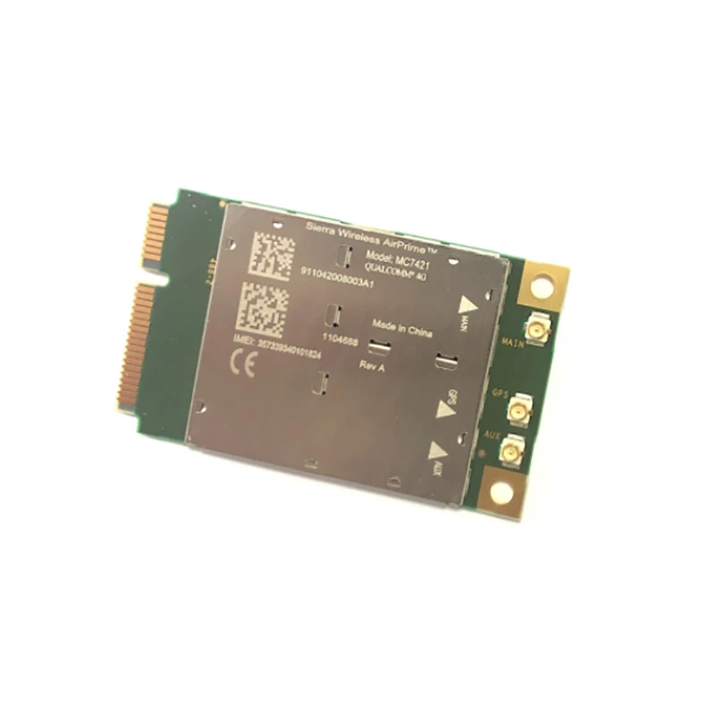 

SIERRA MC7421 LTE Cat7 мини-модуль PCIE для EMEA APAC Telstra B1 B3 B7 B8 B20 B28 B32 B38 B40 B41 B42 B43 3G HSPA + B1 B5 B8