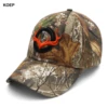KOEP New Camo Baseball Cap Fishing Caps Men Outdoor Hunting Camouflage Jungle Hat 3D Deer Embroidery 4