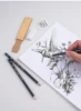 34pcs Artistic Drawing Set Colored charcoal pen Graphite Pencil sharpener Sketching penProfessional Art Supplies for Adults 5