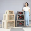 Large Quilt Storage Bag Foldable Storage Organizers Clothes Blanket Organizer Box Dust-proof Wardrobe Clothes Cabinet Organizer 5