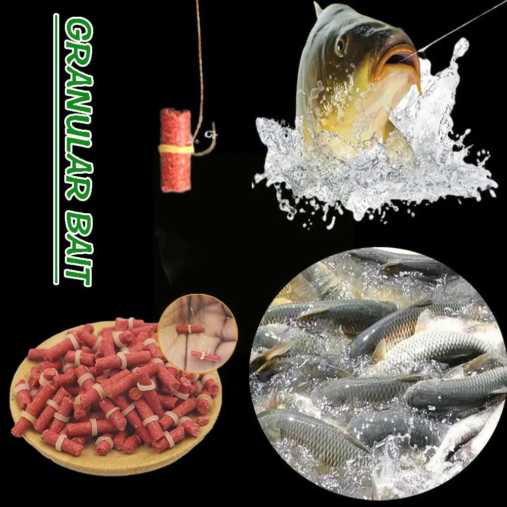 100 PCS Granular Bait 20g/25g Pellets Hook Up Crucian Carp Food