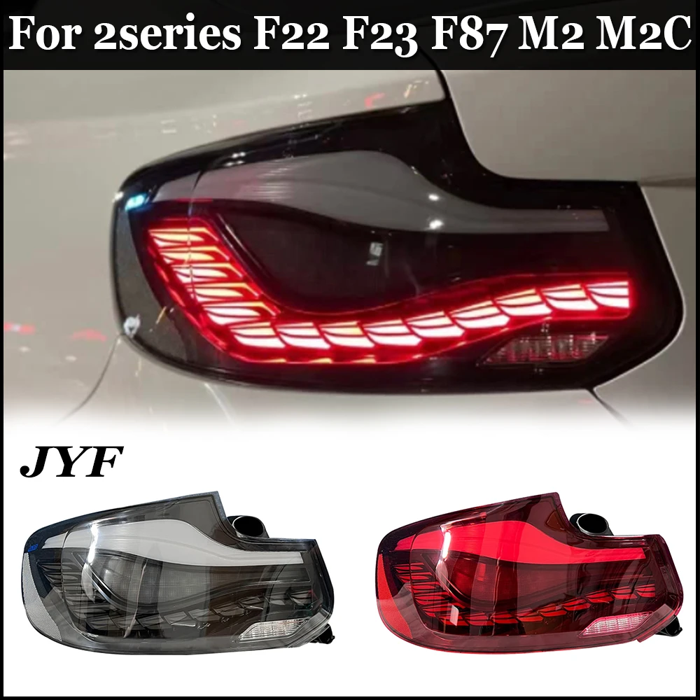 

Car GTS Style Taillight For BMX 2Series F22 F23 F87 M2C LED Rear Lighting Turnning Fog Singal Lamp Accessories Plug And Play