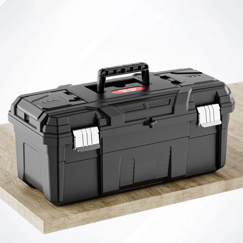

Multifunctional Waterproof Tool Storage Box Suitcase Screwdriver Parts Organizer Electrician Tool Case Rigid Hardware Tool Box