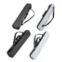 Billiard Pool Cue Case Container Dustproof Detachable Shoulder Strap Protective Pouch for Traveling Billiards Game Exercise