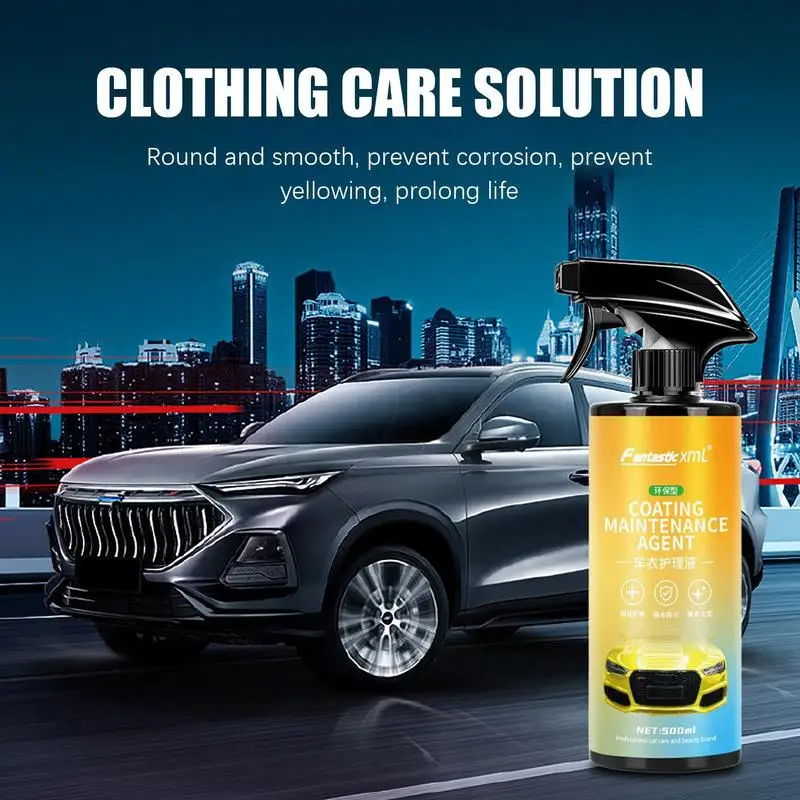 

Car Coating Spray 500ml Liquid Ceramic Car Coating Protection Car Shield Auto Cleaner Agent Kit Anti-Scratch Anti-stain