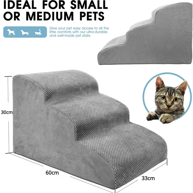 Memory Foam Pet Dog Sofa Stairs: The Perfect Pet Accessory For Small Dogs and Cats