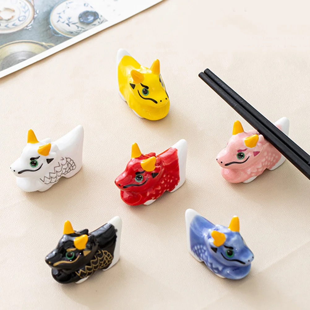 

6 Pcs Chopstick Rest Chopsticks Holder Kitchen Cutlery Organizer Decorate Rack