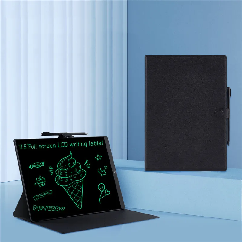 11.5 inch LCD Drawing Board for Work study Full Screen Superfine Handwriting Magnet clear Writing Tablet Pad with Leather Case