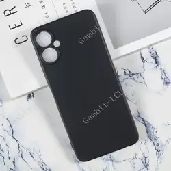 Shockproof Anti - Falling Soft Silicone TPU Back Cover for Tecno Spark 9 Pro (Black)