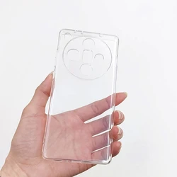 Ultra Clear Transparent Soft TPU Silicone Case Cover - Superior Phone Shell Protection for Find X7 (Clear)