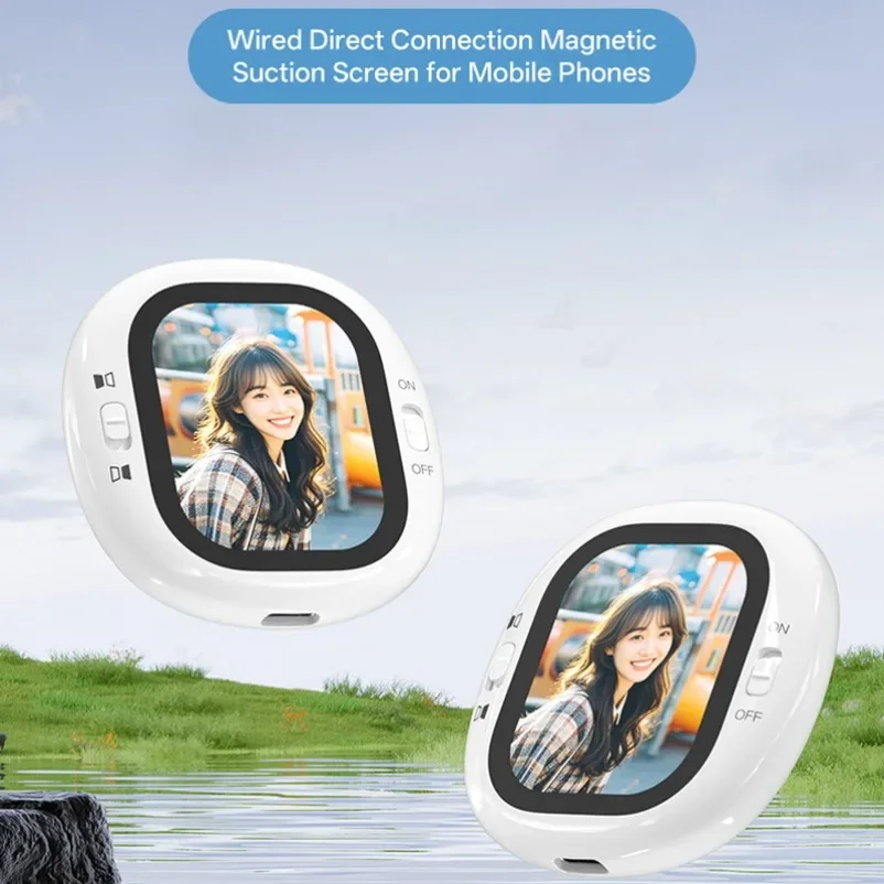 Mini Selfie Monitor Bluetooth for iPhone/Android