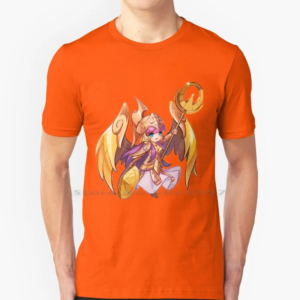 Maglietta Athena Dea 100% Cotone Athena Caballeros Del Zodiaco Saori Saint Seiya Awakening Knights Of The Zodiac Big Size 6Xl