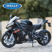 WELLY 1:12 BMW S1000RR Alloy Sports Motorcycle Model Diecast Metal Toy Street Racing Motorcycle Model Collection Childrens Gifts 1