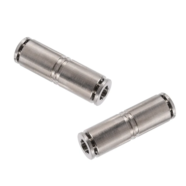 4/6/8/10/12 Mm Közvetlen Push Csatlakozó Nikkel Bevonatú Réz Pu Cső Gyorskioldó Pneumatikus Szerelvények - Image 5