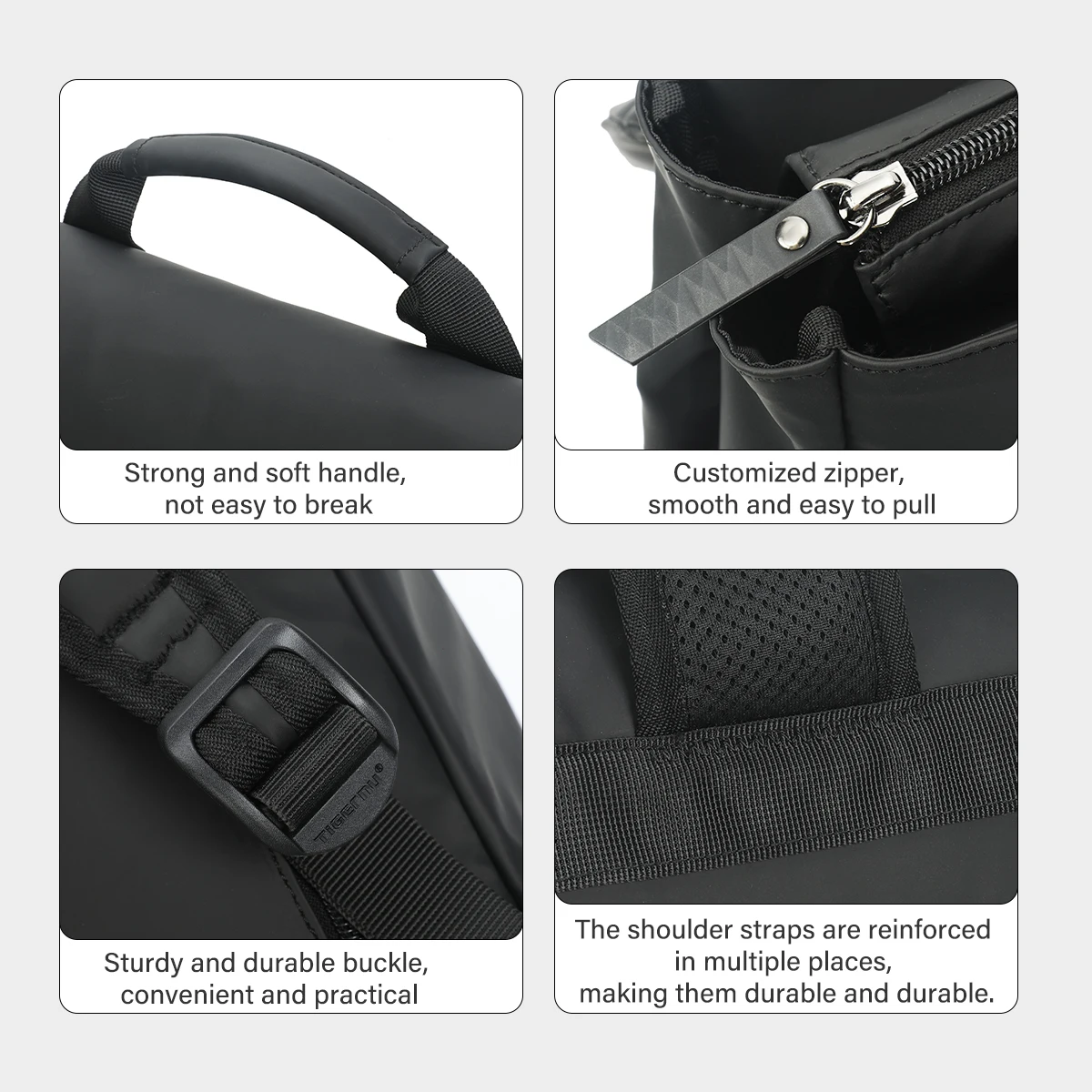 Lifetime Warranty Backpack Men Fashion Business Backpack Waterproof Travel Backpack Bag Male Schoolbag Outdoor Bags Laptop Bags 5
