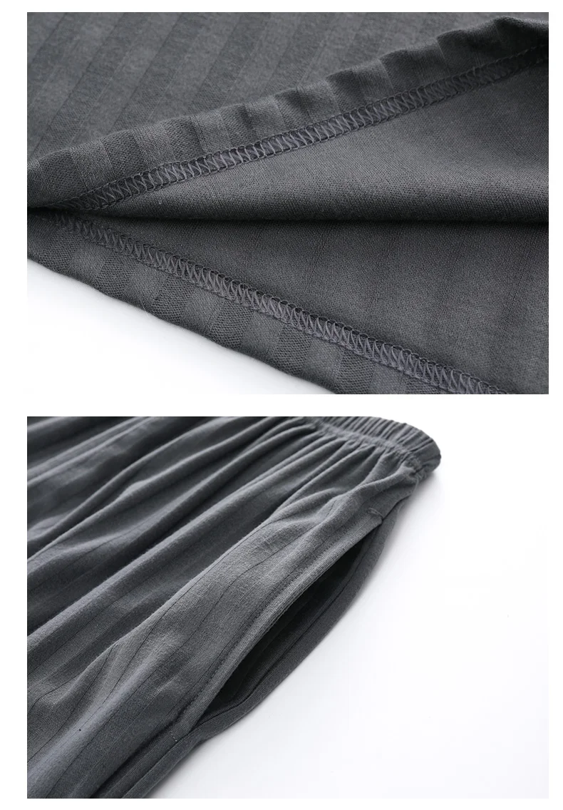 Pyjama Homme Hiver - Pantalon Et Haut Manches Longues - Tissu Doux Chaud - Pour Nuit Et Détente à La Maison