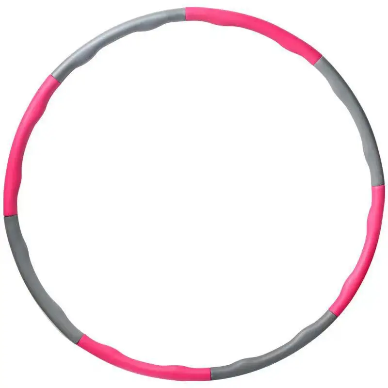 Adjustable Fitness Ring for Gym Core Workout Detachable Soft Weighted Hoop for Fat Burning and Weight Loss Exercise Circles