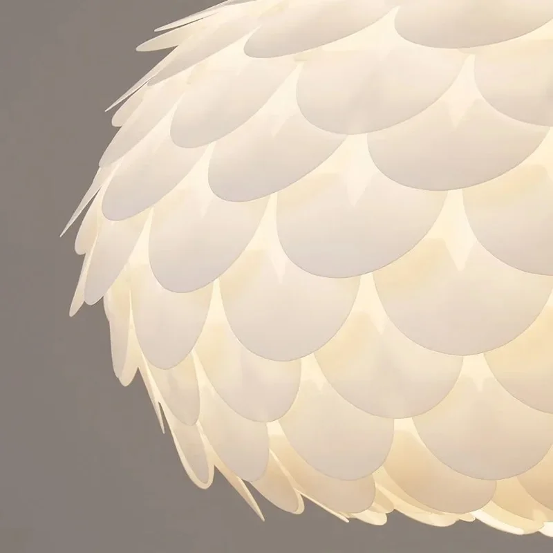 قلادة LED مصباح موازين السمك الإبداعية 3-لون تغيير...