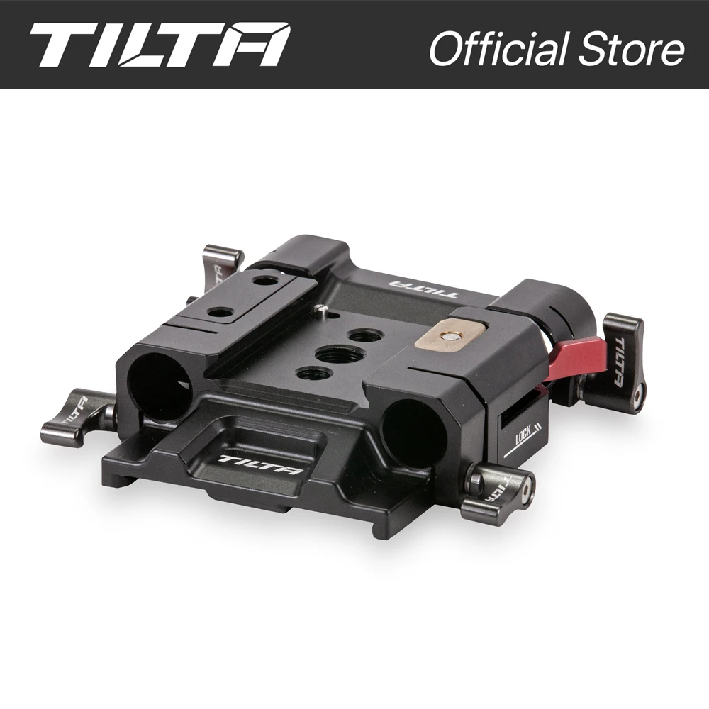 

TILTA TA-BSP5-15-B 15 мм LWS опорная пластина типа V черная для наклона Canon C70 клетка для камеры MAVO Edge 6K/8K Dslr Rig