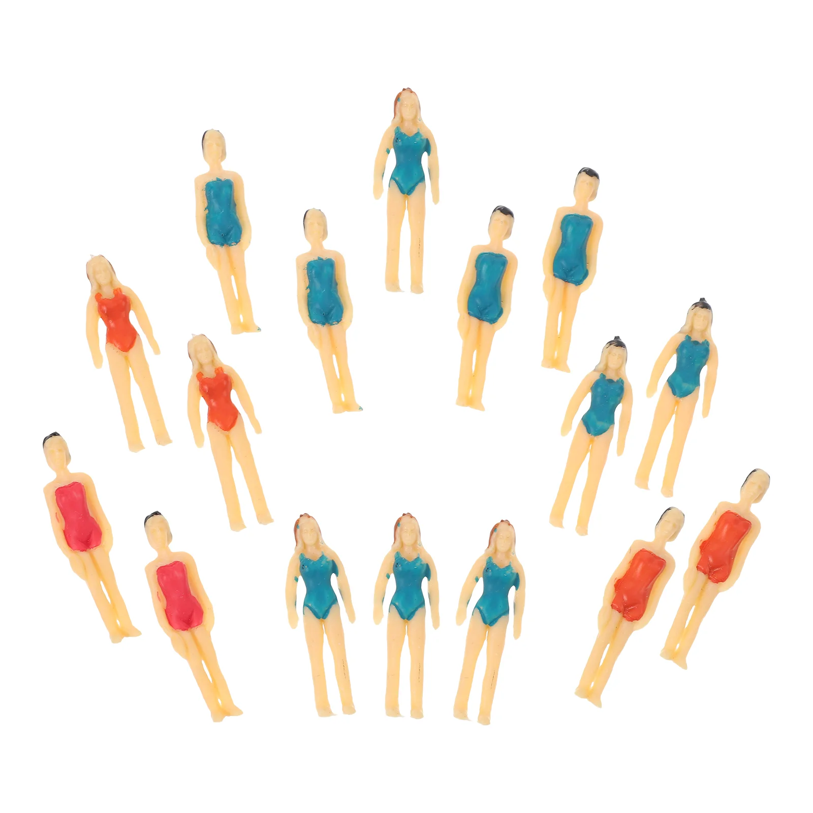 

20Pcs Sand Table Mini Human Models Architectural Models Landscape Decoration