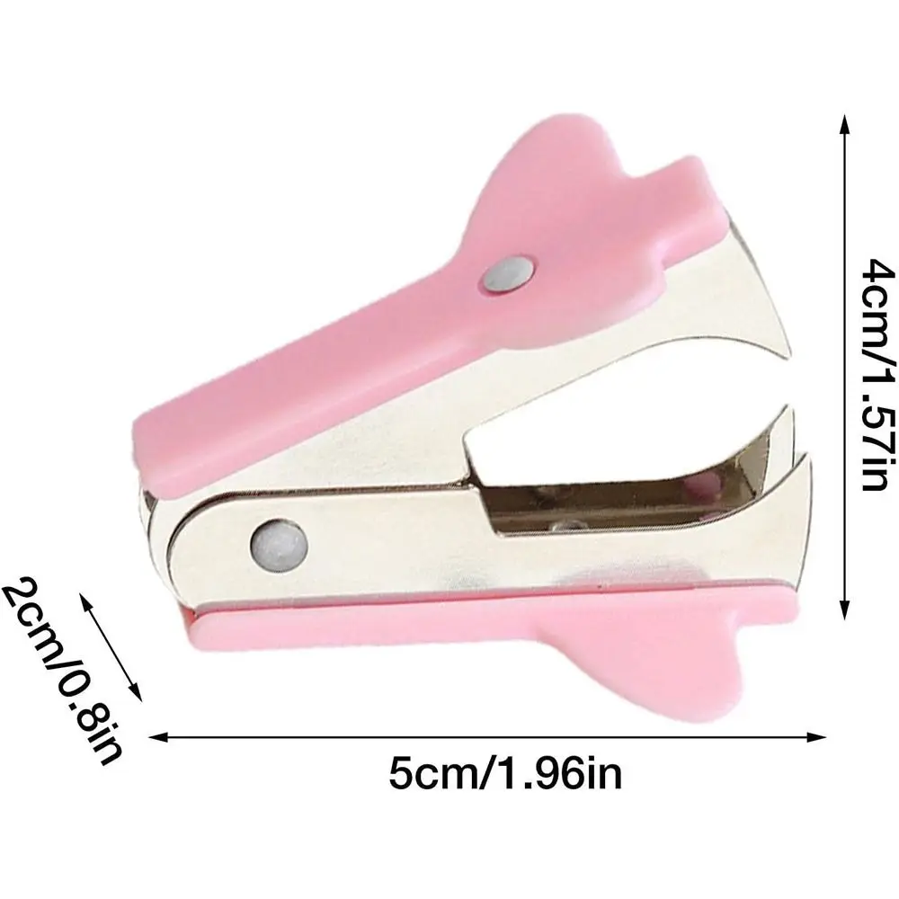 Plastic Stapler Remover Portable Non-Slip Handle Macaron Color Staple Puller Tool Binding Tool Office Supplies