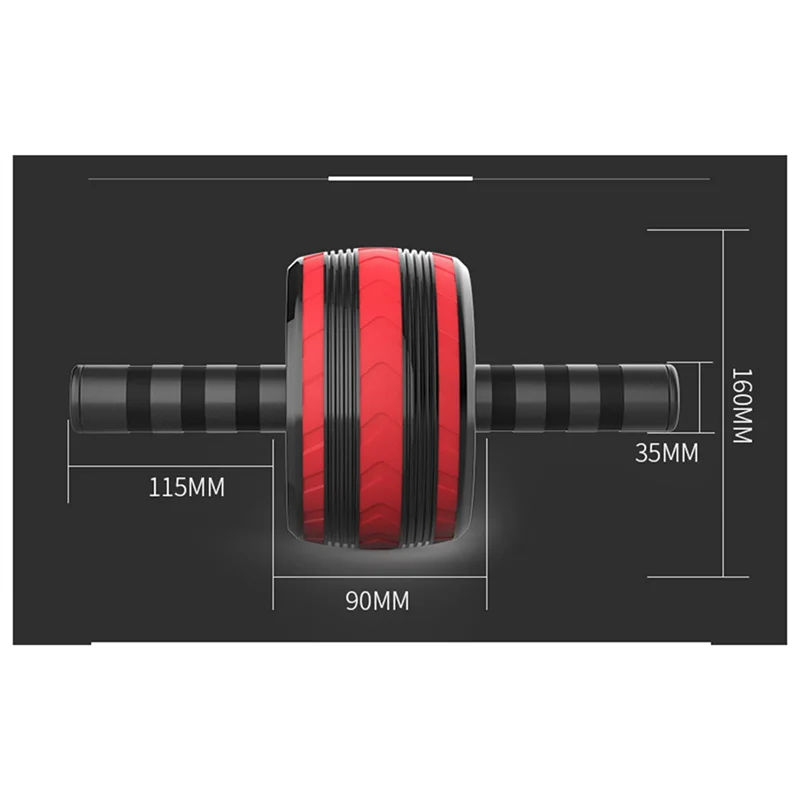 DKF Ab Wheel Roller Workout Roller Wheel With Knee Abdominal Exercise Equipment For Home Gym Training Core Muscles