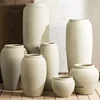 Nordic Ceramic Large Vases Nordic Living Room Flower Arrangement Vase Floor-standing Modern Simple Room Decorative Ornaments CN 3