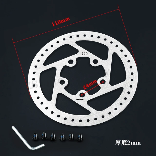 Acheter Étrier de frein à disque hydraulique avec adaptateur et rotor à  disque de 120 mm pour scooter électrique Xiaomi M365 Pro