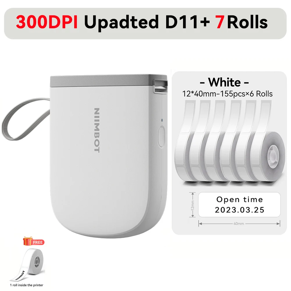 White-12x40-6 Rolls