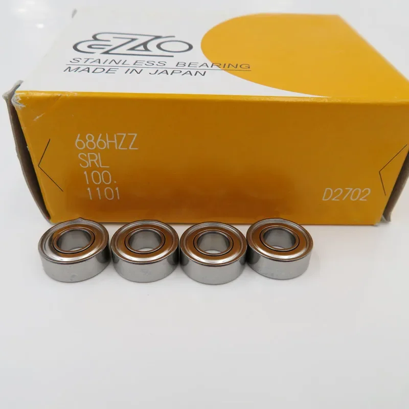Miniature Ball Bearings 10pcs EZO stainless steel bearing SMR52 63 74 84 85 95 105 115 106 126 117 137 128 148ZZ 683 684 686 688 623 625 693 694 695 696
