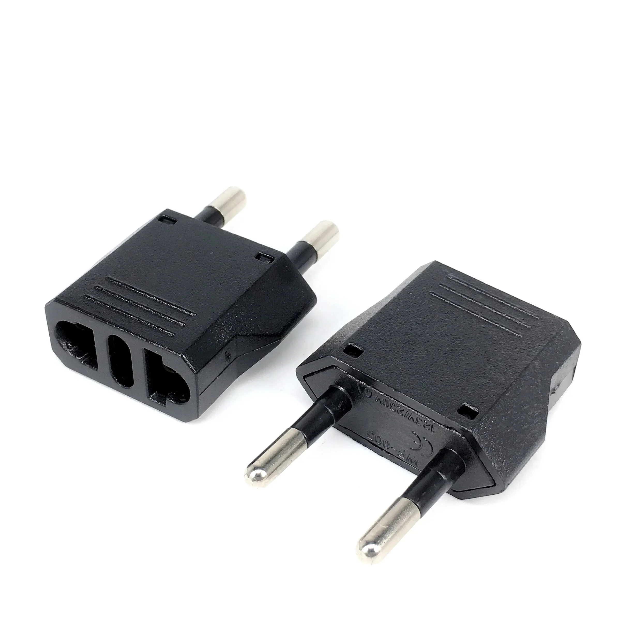 Travel Power Socket Outlet Adapter EU/US/KR Plug Converter AC Outlet Plug Adapters for EU to US & KR 1-50PCS