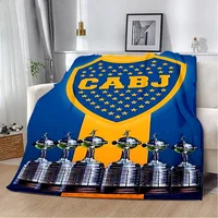 Printed Blanket Boca Juniors Picnic Blankets Warm Blanket Soft and Comfortable Blanket Home Travel Birthday Gift 1