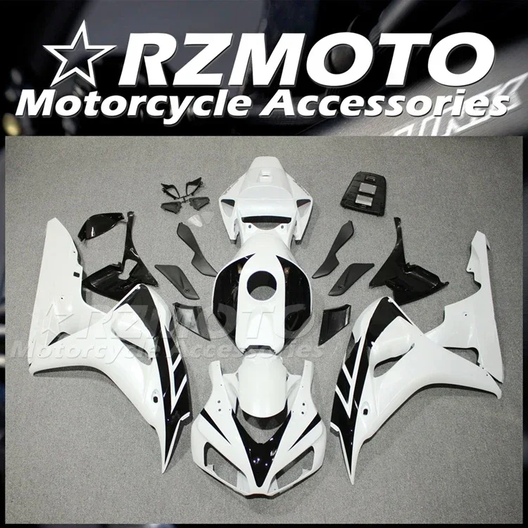 

4Gifts New ABS Whole Motorcycle Fairings Kit Fit for HONDA CBR1000RR 2006 2007 06 07 Bodywork Set Custom Black White