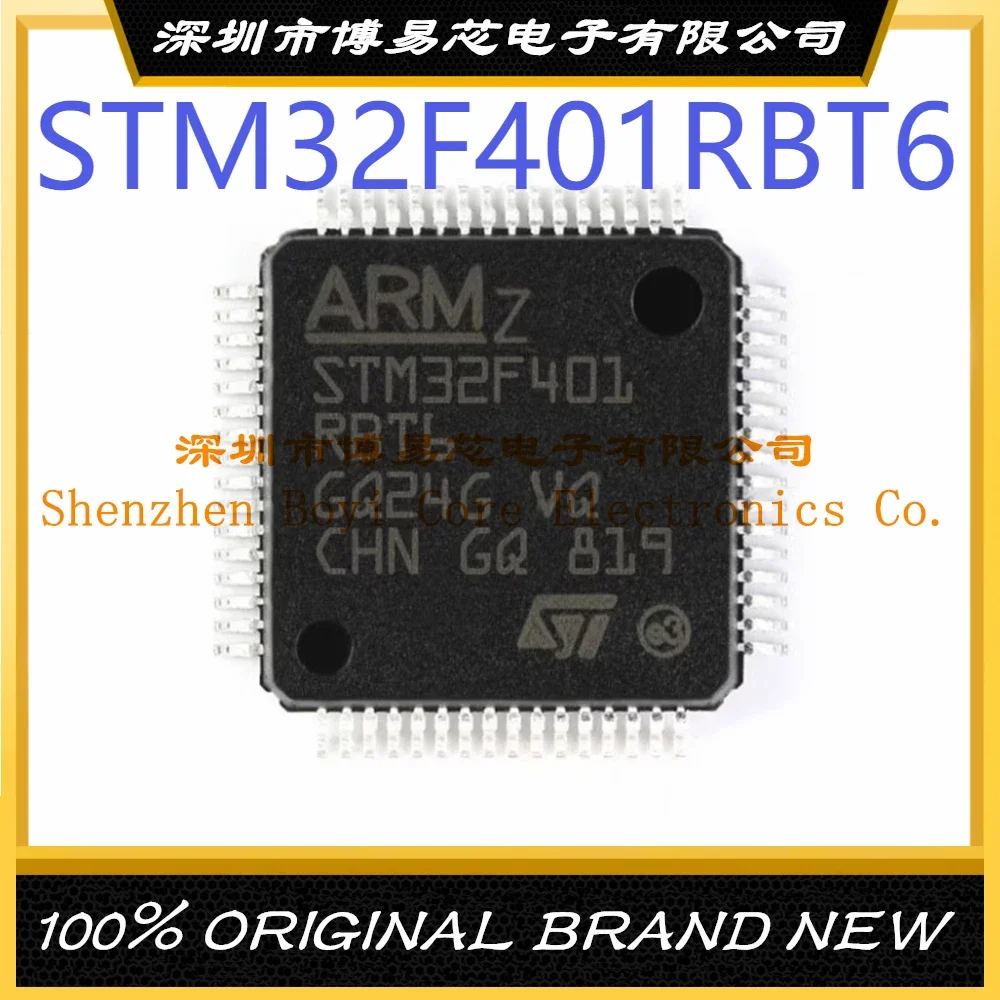 

STM32F401RBT6 package LQFP-64 new original genuine microcontroller (MCU/MPU/SOC) IC chip