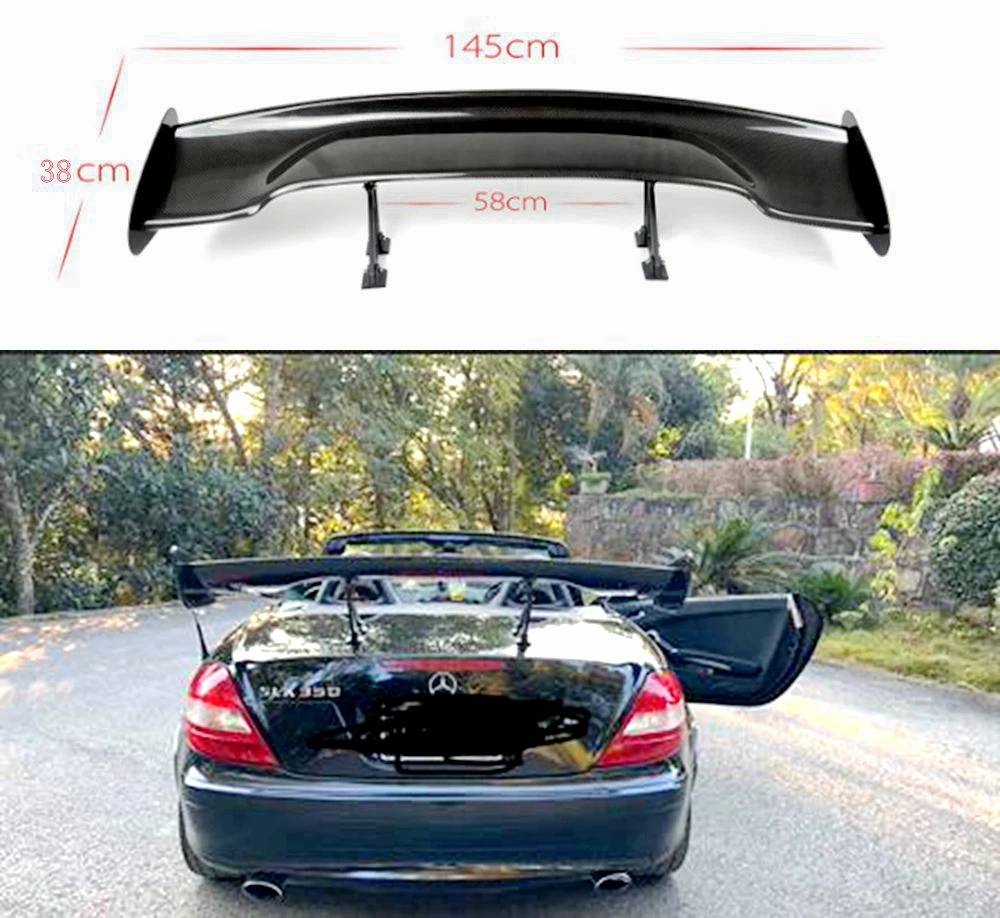 Rear Trunk Lid Boot Spoiler Wings For Mercedes R171 Benz SLK Class R172