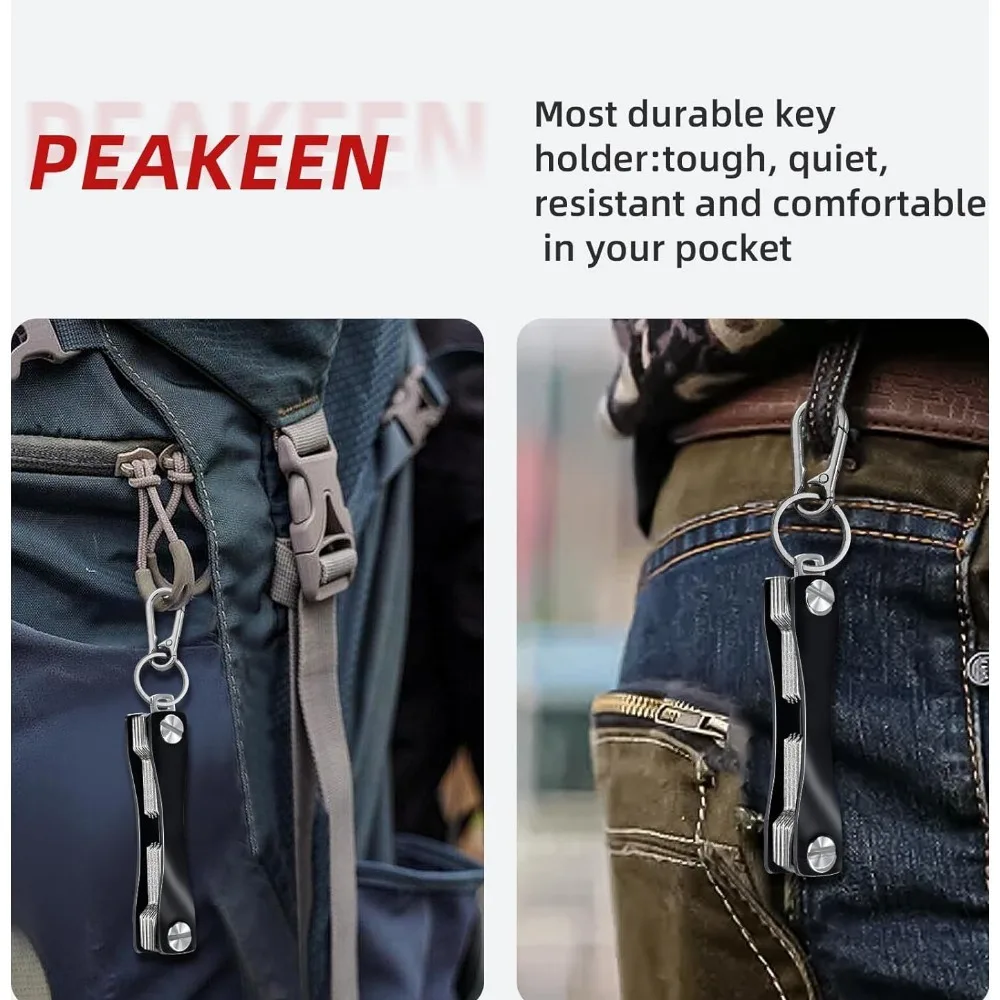 Smart Key Chain Mini Keychain Compact Decorative Holder Clip