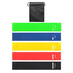 Enhanced Fitness Resistance Loop Bands for Home Workouts, Yoga, and Pilates (With bag)