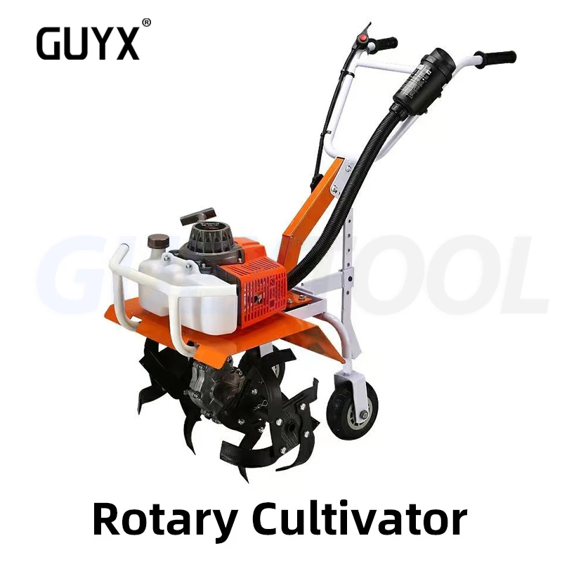 

Four-stroke Micro Tiller Small Agricultural Gasoline Rotary Tiller Household Weeding Furrowing Plowing Plowing And Loosening Soi
