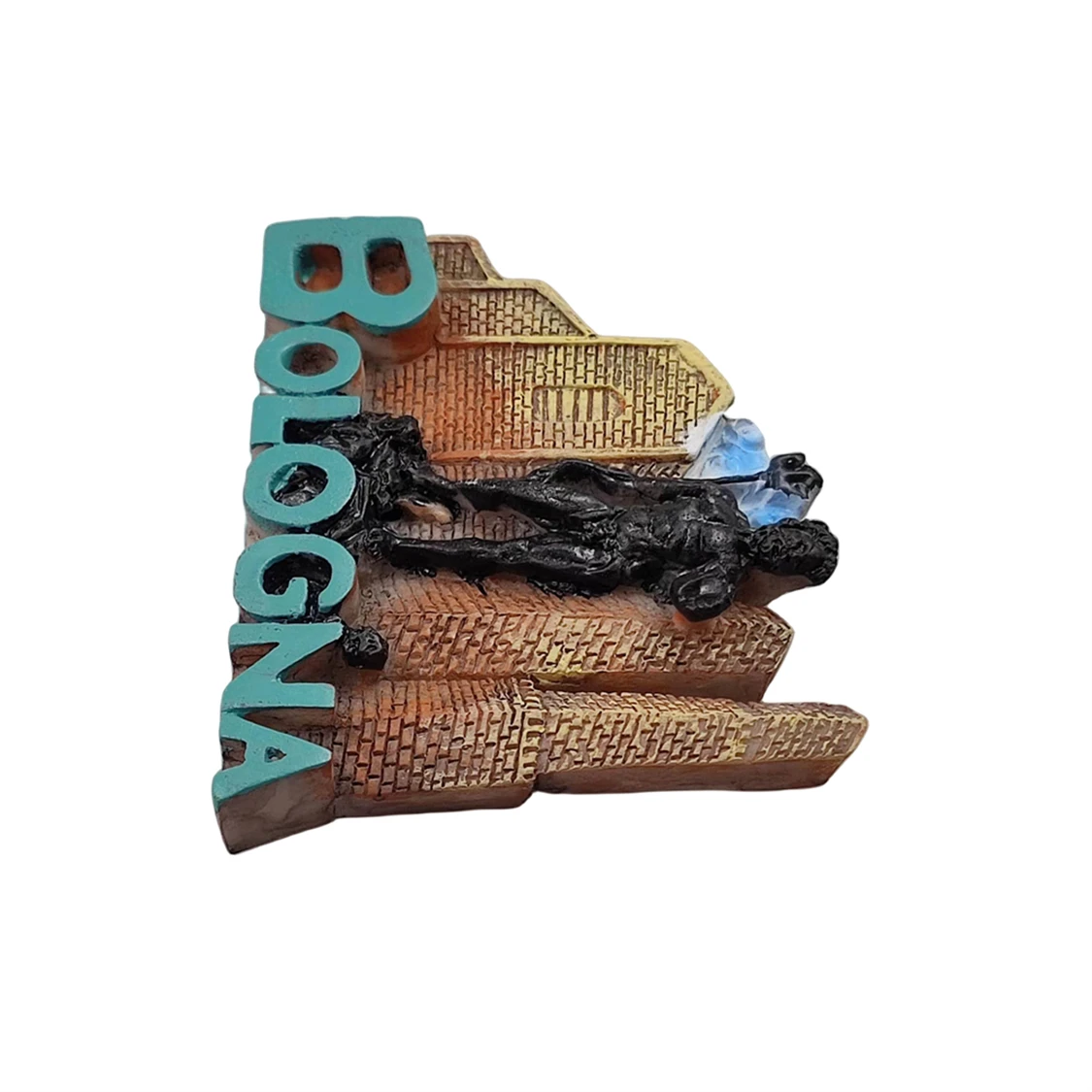 Bologna Italy 3D Fridge Magnet Souvenir Gift Resin Handmade Bologna Refrigerator Magnet Home & Kitchen Decoration Collection