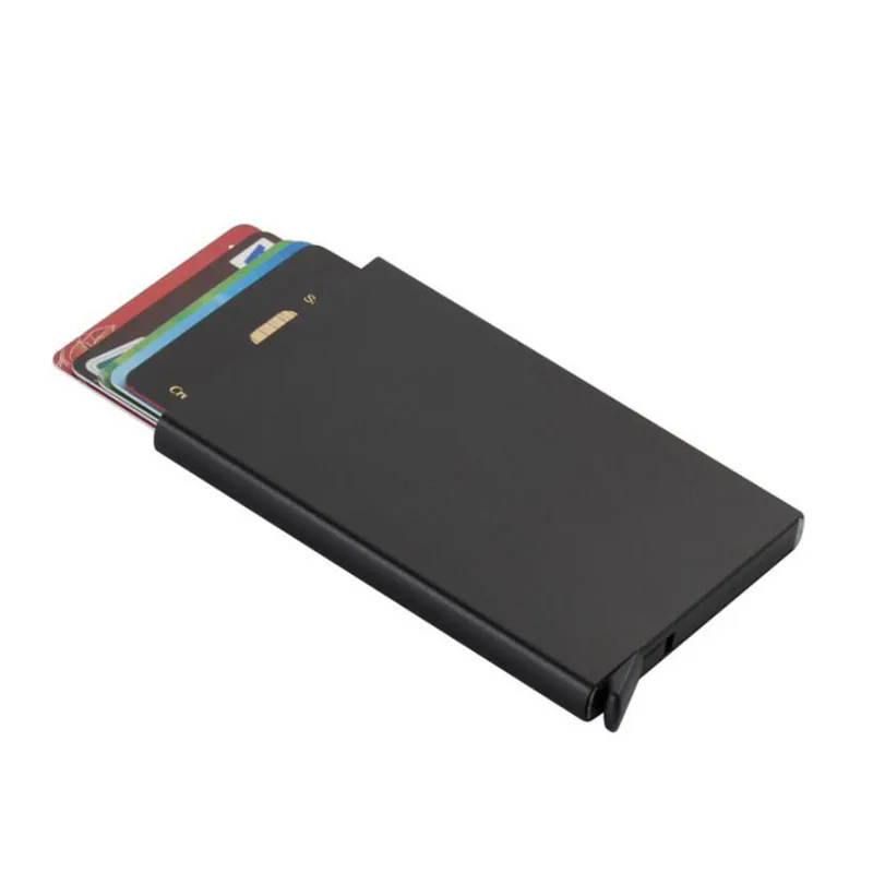Premium Stainless Steel RFID Blocking Slim Wallet and Cardholder