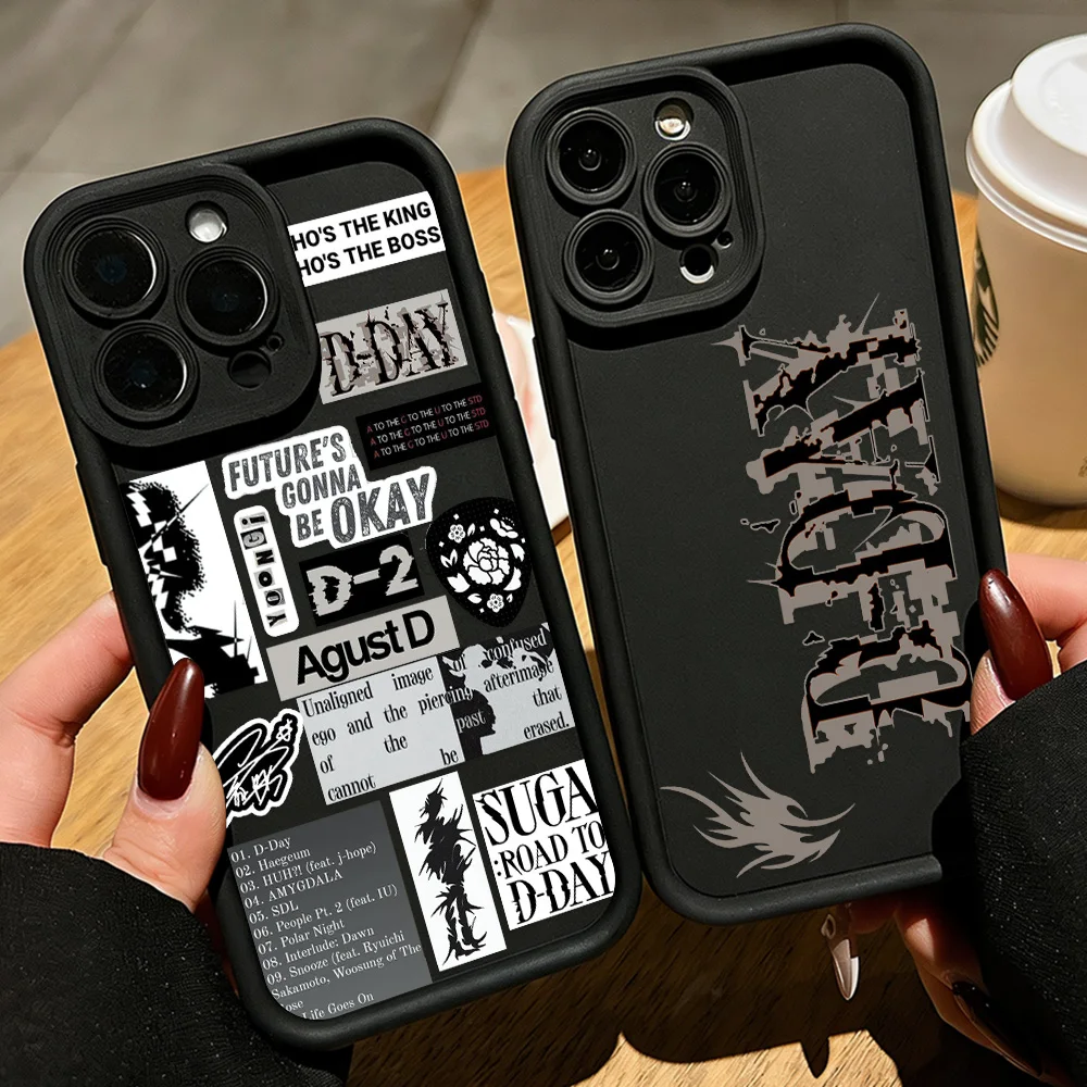 Hot Rapper S-Suga D-DAY Soft Phone Case - Stylish Back Cover