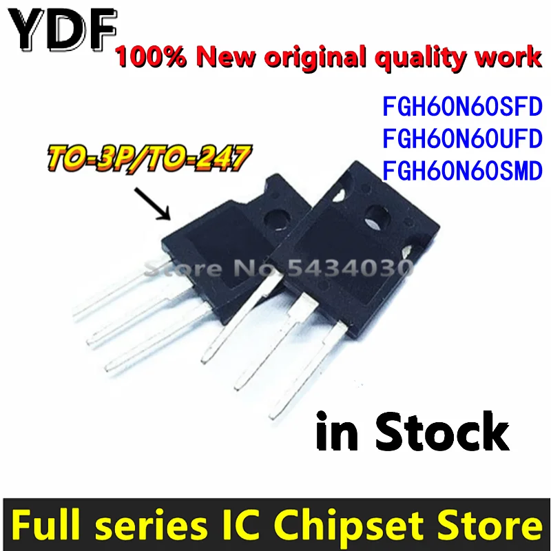 100-New-FGH60N60SFD-FGH60N60UFD-FGH60N60SMD-FGH60N60-60N60-IGBT-600V ...