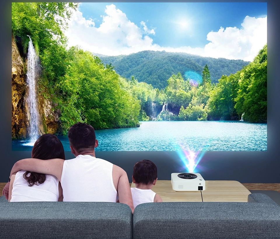 WZATCO H2 H1 Full HD 1920*1080P 4K Projector Android WiFi LED Portable TV Proyector for Home Theater Movies Smart Phone Beamer best buy projector