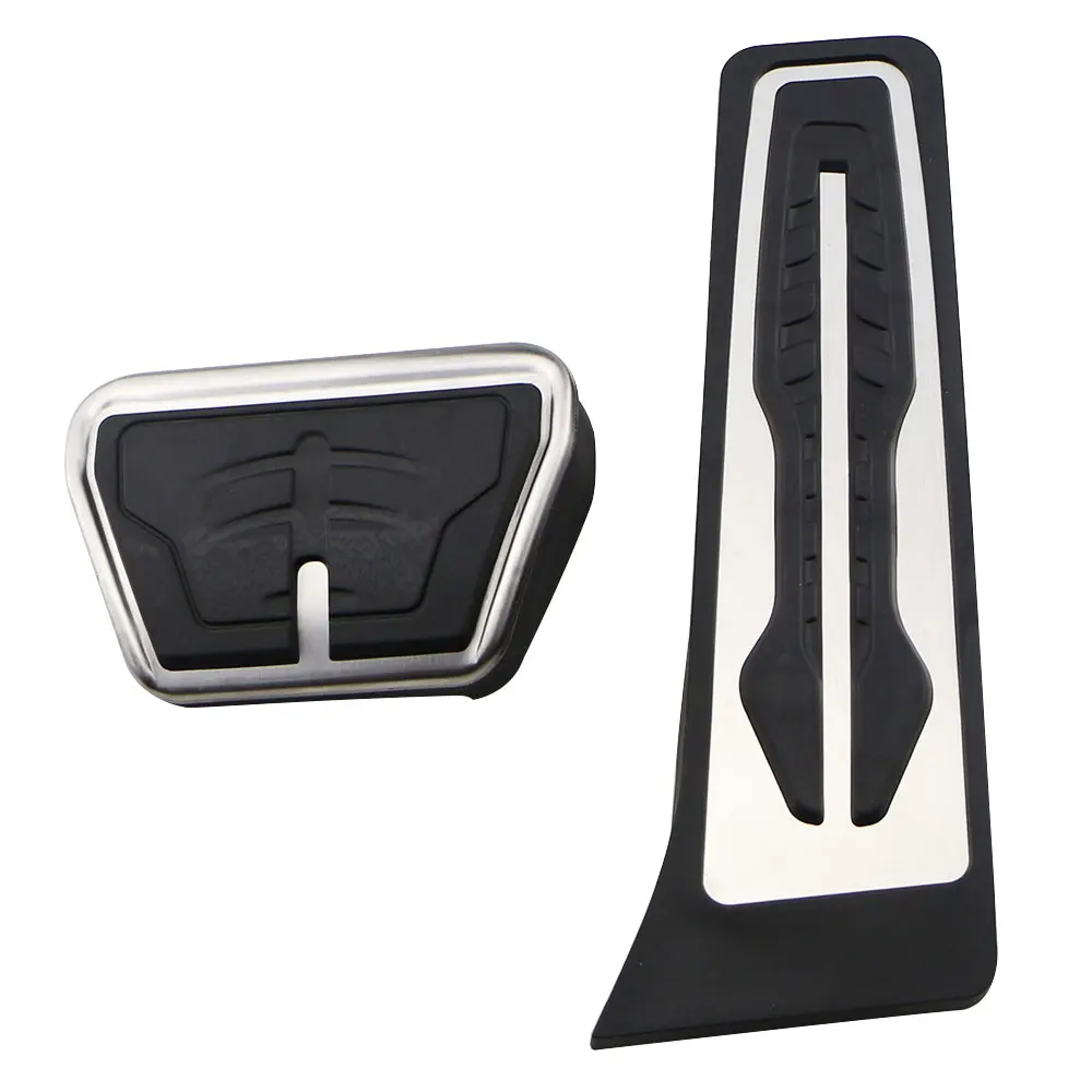 Car Pedal Cover Gas Brake Rest Pedals Pad Accessories For BMW 5 Series F10 F11 523i 528i 530i 535i 550i 2011