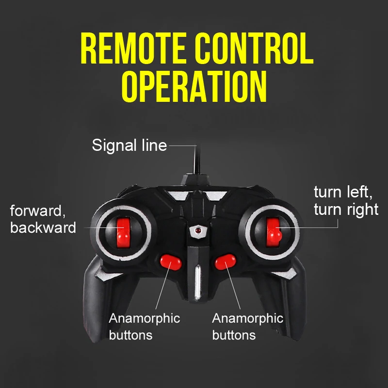 QIYHBVR Voiture télécommandée 2 en 1 à moteur à essence à l