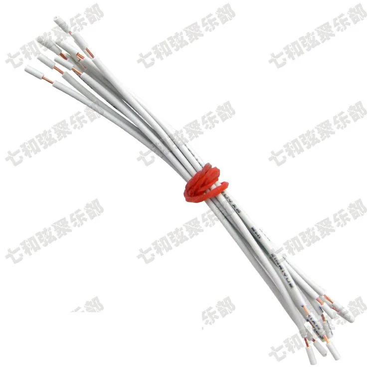 

20 Pcs Blue 22AWG Electric Guitar Bass Pickup Hookup Wire Lead Cable Pots Hookup Copper Wire Length=10cm