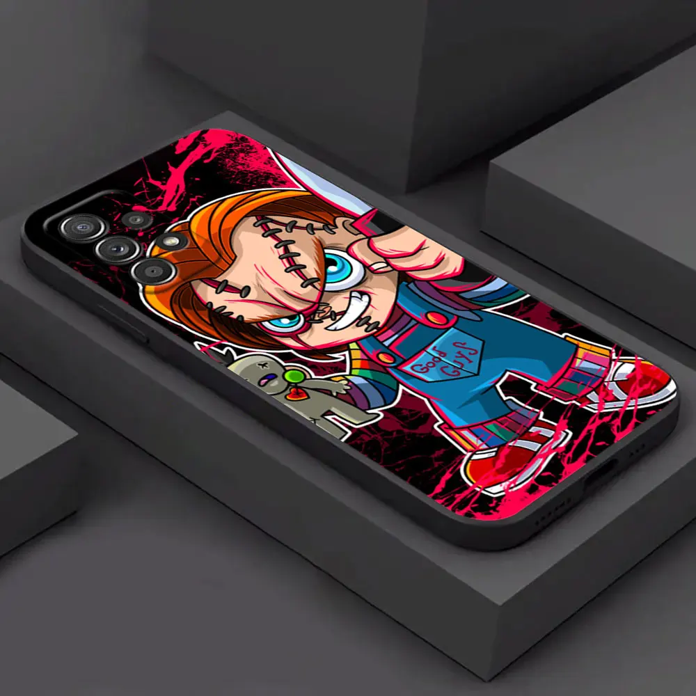 thumbnail image 1 of Horror muñeco Chucky Childs-play-3 para Samsung Galaxy A55 caso A54 A52 A53 5G A51 A34 A35 A33 A32 A50 A72 A71 A30 A7 A9 cubierta suave, 1 of 5
