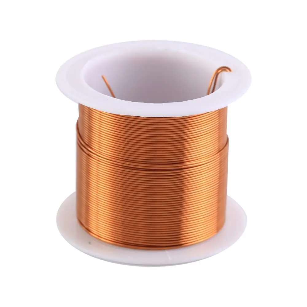 100m-10m Dia. 0.1mm-1.2mm Cable Copper Magnet Wire Enameled Wire Round Magnetic Coil Copper Winding