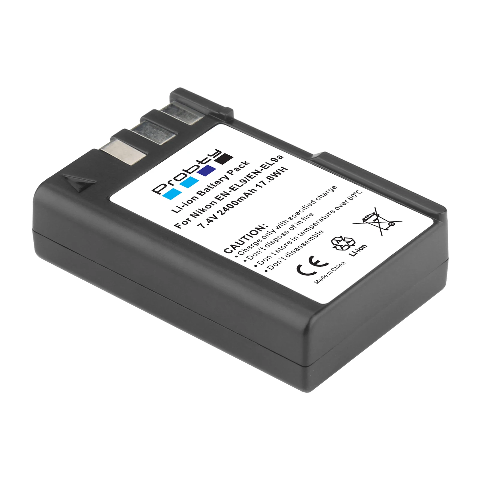 Blumax Batterij voor Nikon EN EL9 / EN EL9e / EN EL9a 1000mAh Lader voor EN EL9 / EN EL9e / EN ELa | compatibel met Nikon D40 D40X D60 D3000 D5000 Blumax Batterij voor Nikon EN EL9 / EN EL9e / EN EL9a 1000mAh Lader voor EN EL9 / EN EL9e / EN ELa | compatibel met Nikon D40 D40X D60 D3000 D5000